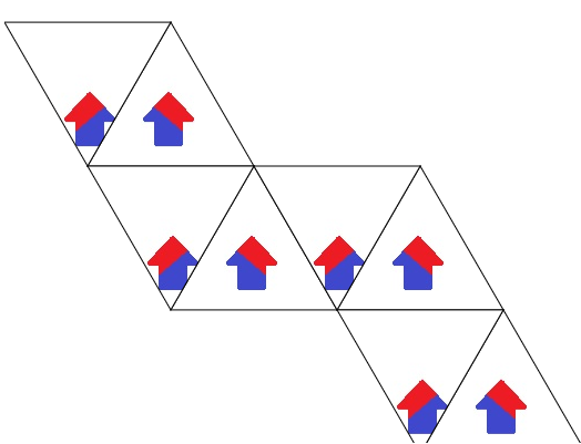 Shows initial attempt has arrows pointing same direction, not producing a convincing effect